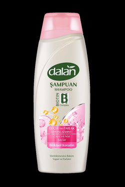 Dalan Şampuan Güçlü Ve Parlak Bitkisel Keratin 450Ml