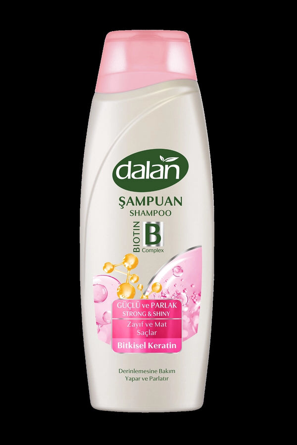 Dalan Şampuan Güçlü Ve Parlak Bitkisel Keratin 450Ml