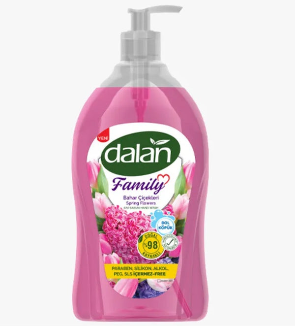 1 Koli Dalan Family Sıvı Sabun 400 Ml*12 Bahar Çiçekleri