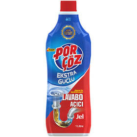 1 Adet Porçöz Jel Lavabo Açıcı 1000Ml*18