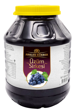 Arslan Kükrer Üzüm Sirkesi 5Lt*4 Ad