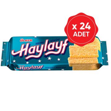 1 Koli Ülker Haylayf Bisküvi 64Gr*24