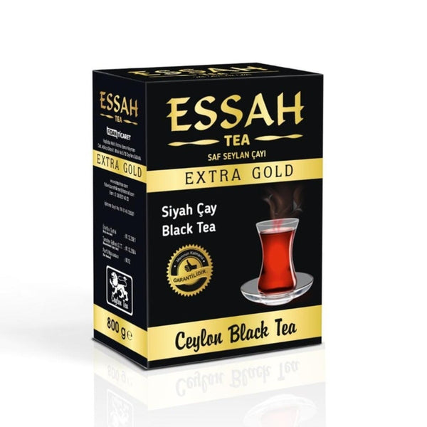 1 Adet Essah İthal Siyah Çay Ekstra Gold 800 gr.