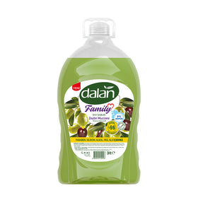 Dalan Family Sıvı Sabun 3 Lt*4 Ad Zeytin Mucizesi