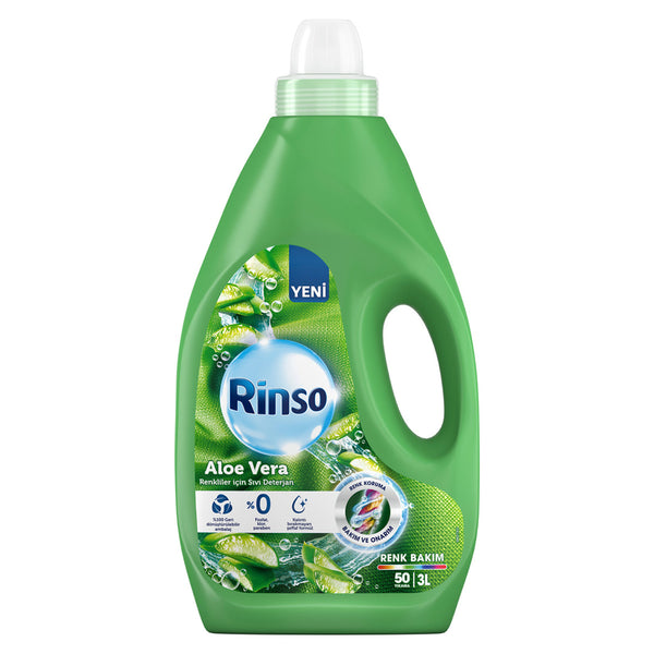 Rinso Sıvı Aloe Vera Renkliler 3 l. * 6