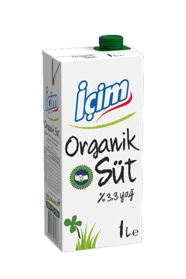 1 Adet İçim Organik Süt 1Lt X12