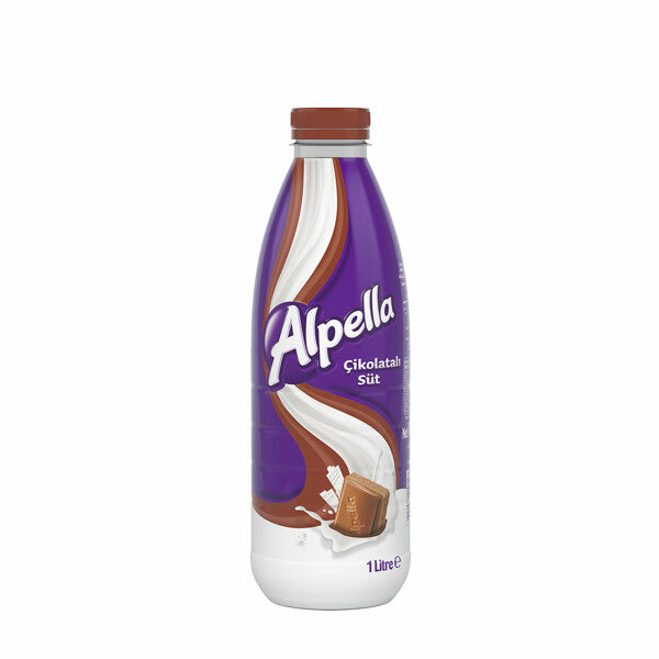 1 Adet Alpella Süt Aromalı Çikolatalı 1Ltx6