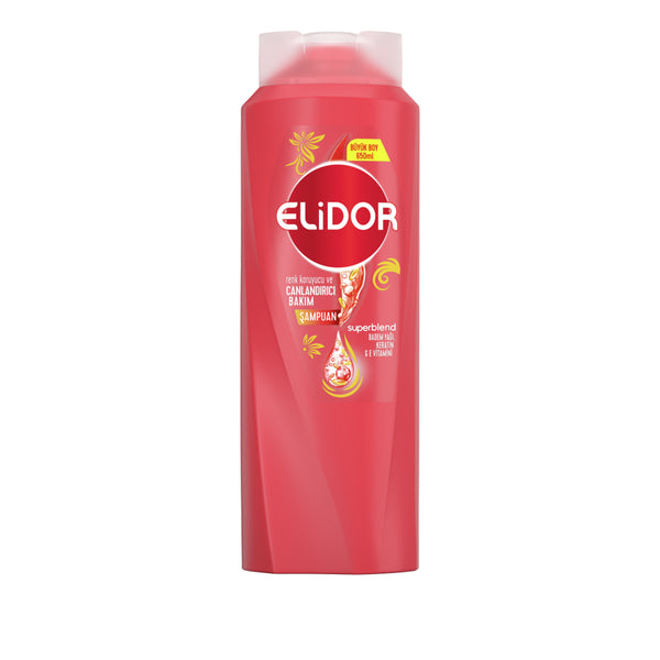 Elidor Şampuan 650 Ml. (Renk Koruyucu Badem Yağı)