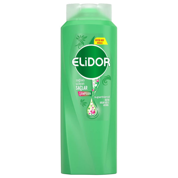 Elidor Şampuan 650 Ml. Sağlıklı Uzayan Saç Yeşil
