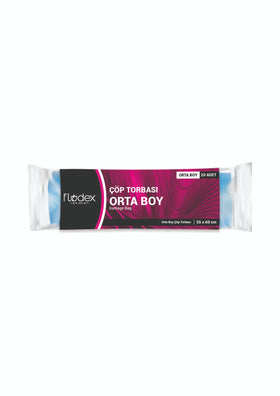 Flodex Extra Güçlü Çöp Torbası Orta Boy